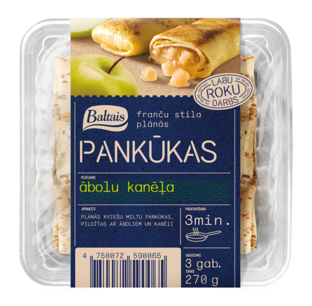 Baltais Pankūkas. Ābolu kanēļa, 280g
