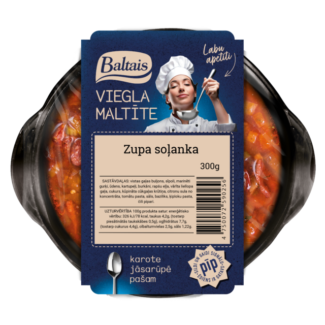 Baltais Soļanka, 300g
