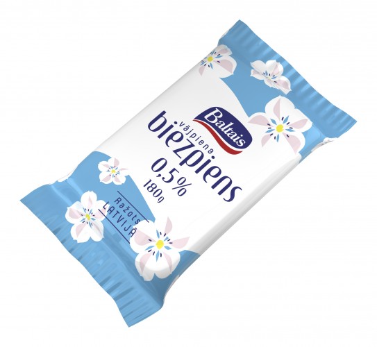 Baltais Biezpiens 0,5%, 180g