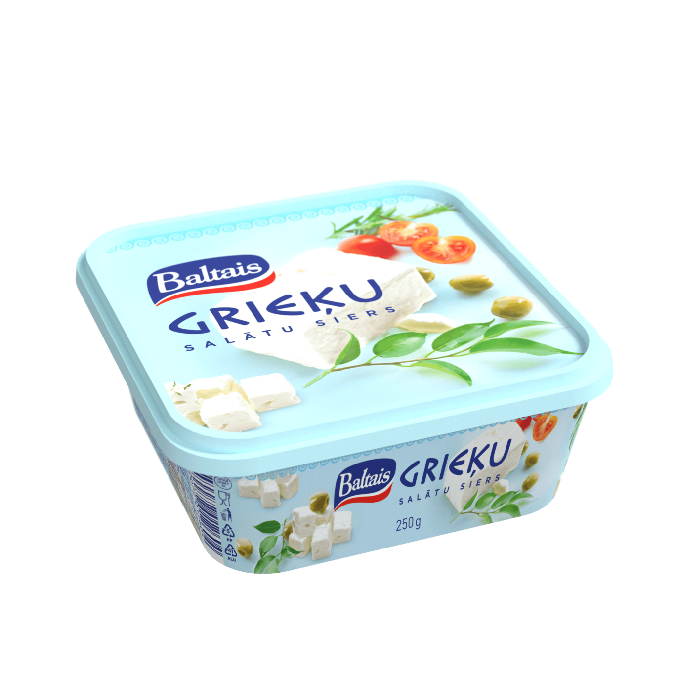 Baltais Grieķu salātu siers, 250g
