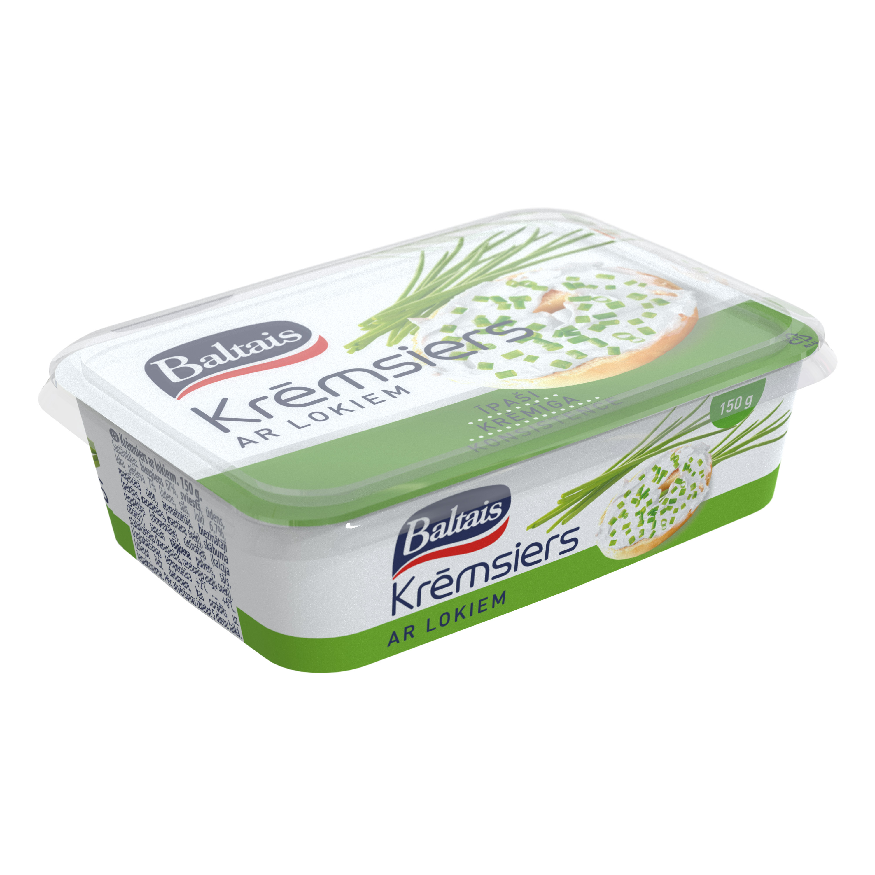Baltais Krēmsiers ar lokiem, 150g