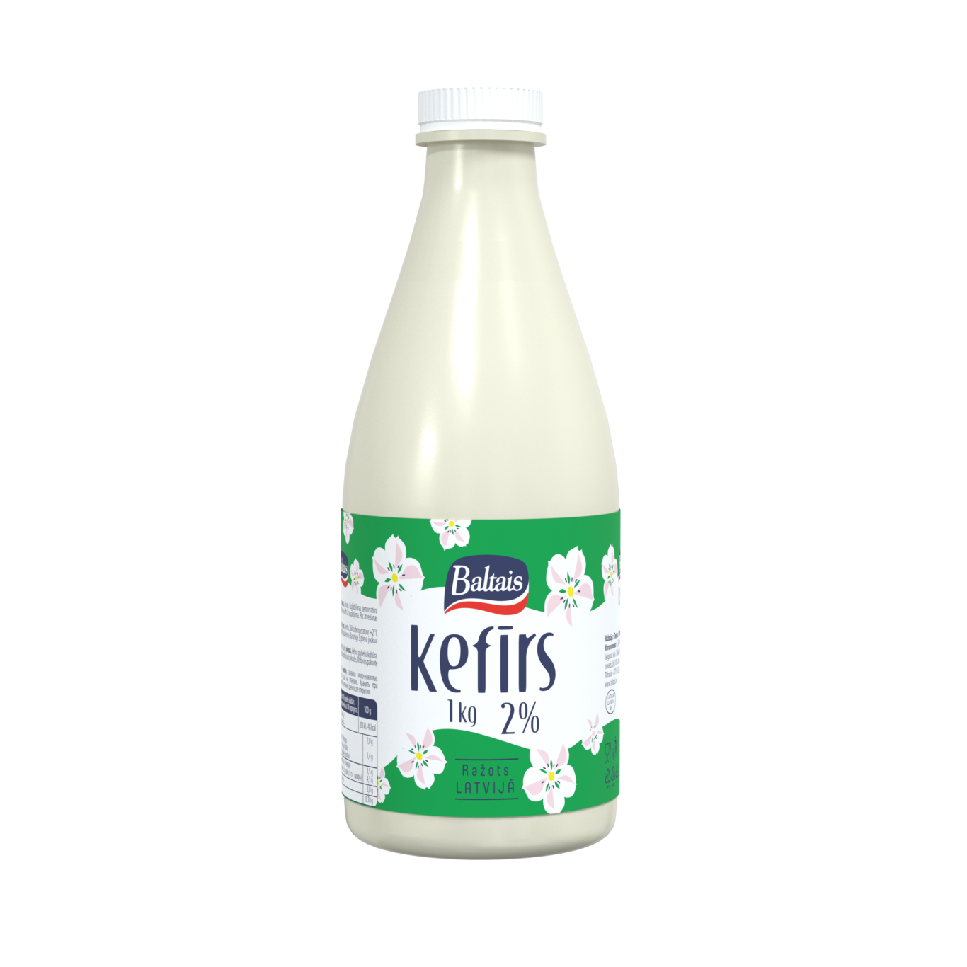 Baltais Kefīrs 2%, 1l