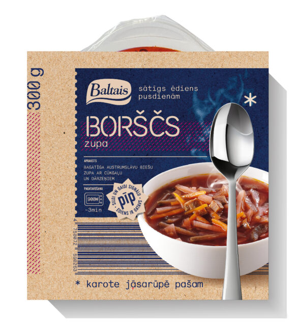 Baltais Borščs, 300g
