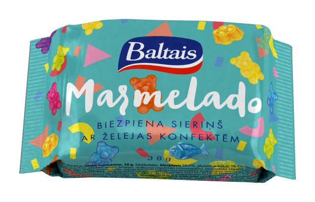 Baltais Biezpiena sieriņš. Marmelado, 38g