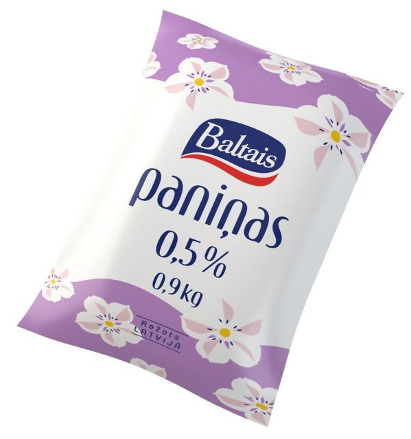 Baltais Paniņas 0,5%, 0,9kg
