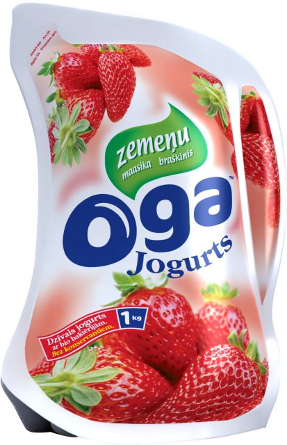 Oga Jogurts, zemeņu, 1kg