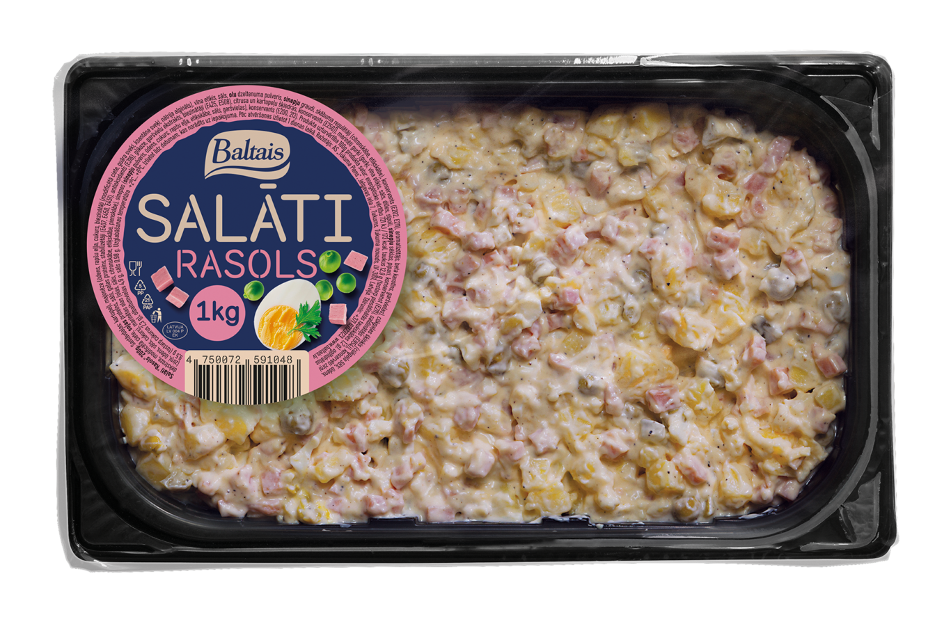 Baltais Salāti Rasols, 1kg