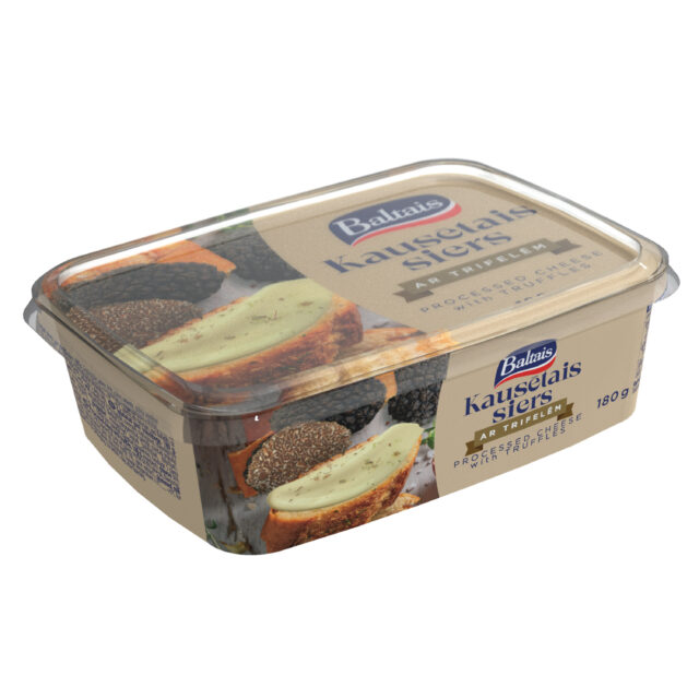 Baltais Kausētais siers ar trifelēm, 180g