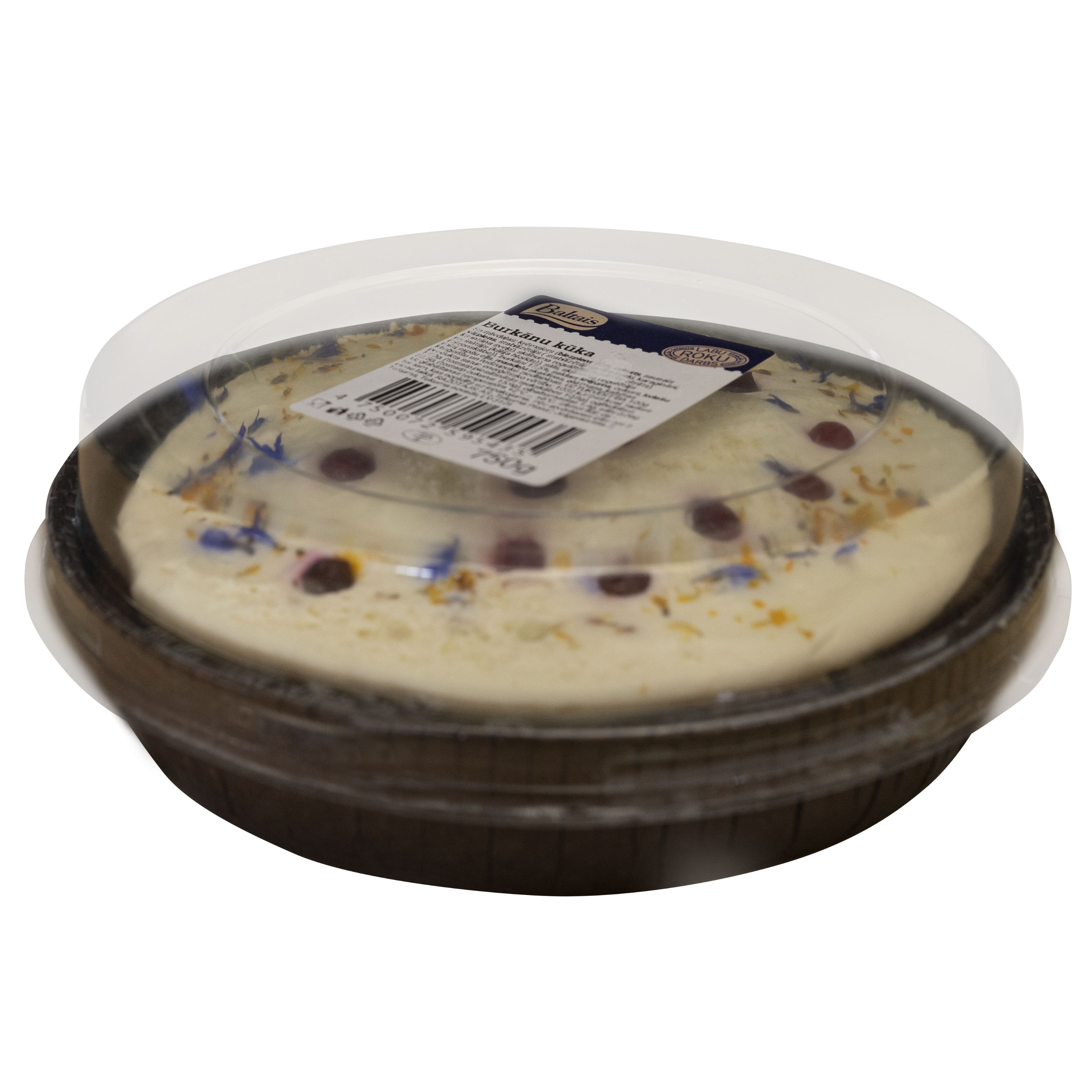 Baltais Kūka burkānu, 750g