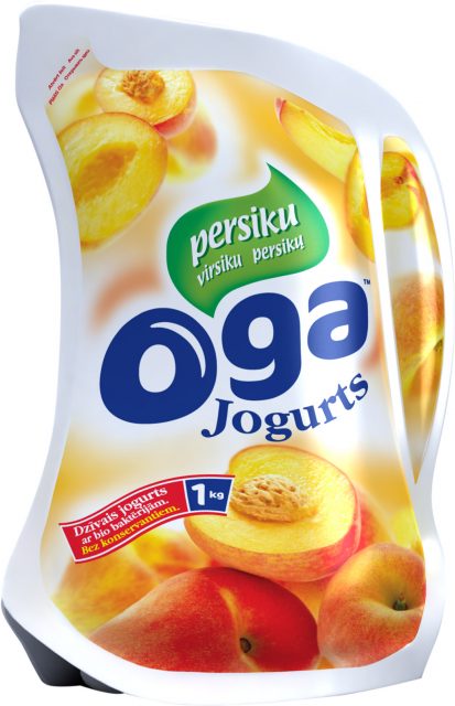 Oga Jogurts, persiku, 1kg