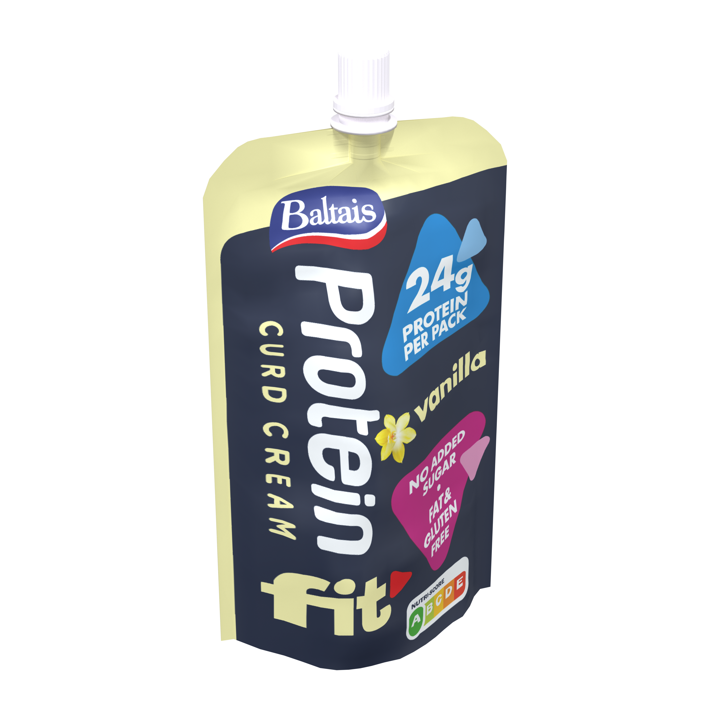 Baltais PROTEIN Biezp.krēms Vaniļas, 200g