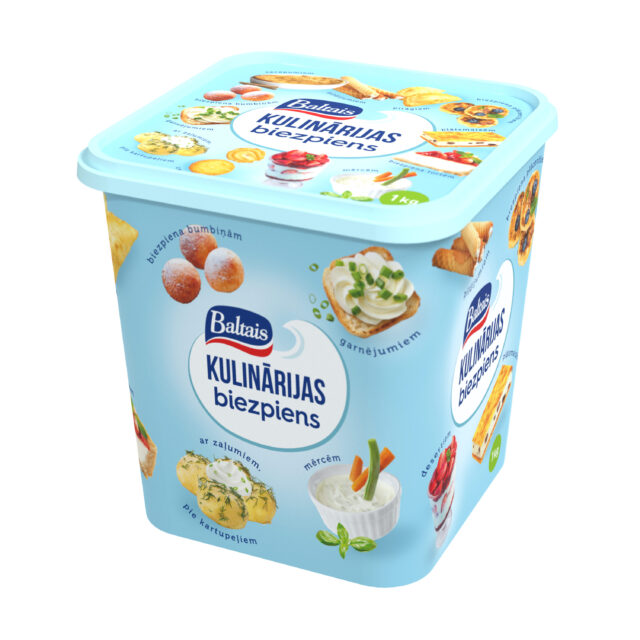 Baltais Kulinārijas biezpiens, 1kg