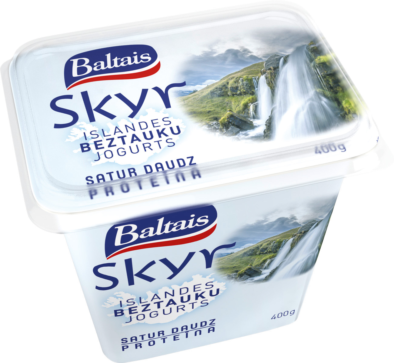 Baltais Skyr jogurts bez piedevām, 400g
